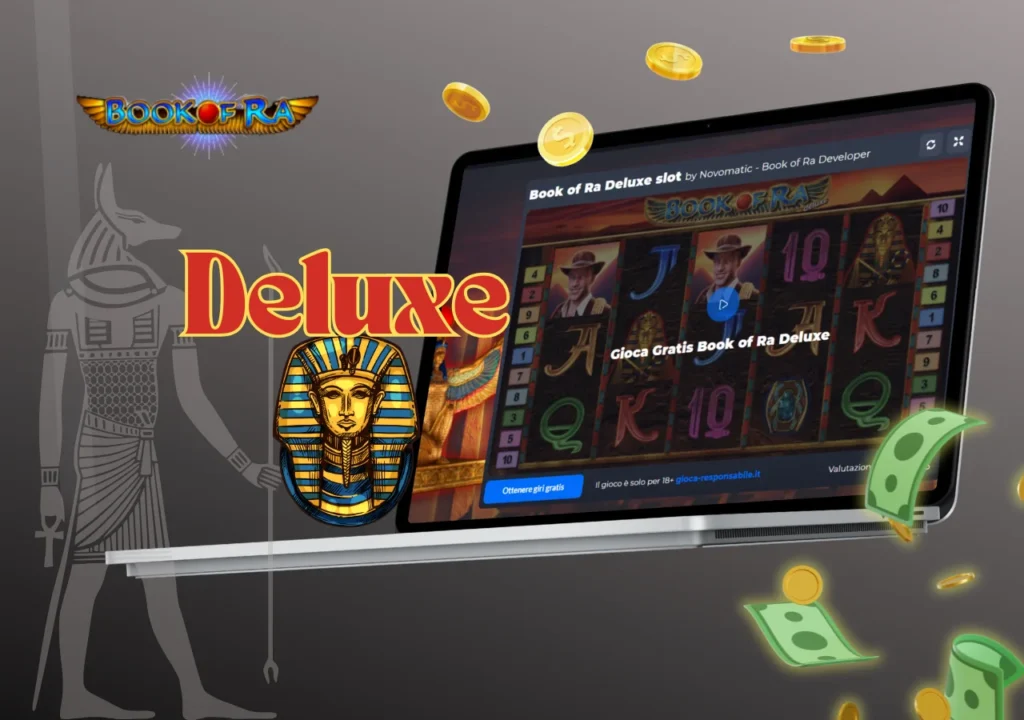 Book of Ra Deluxe offre un gioco emozionante con bonus generosi.
